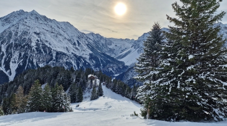 Het Brandertal in Montafon.