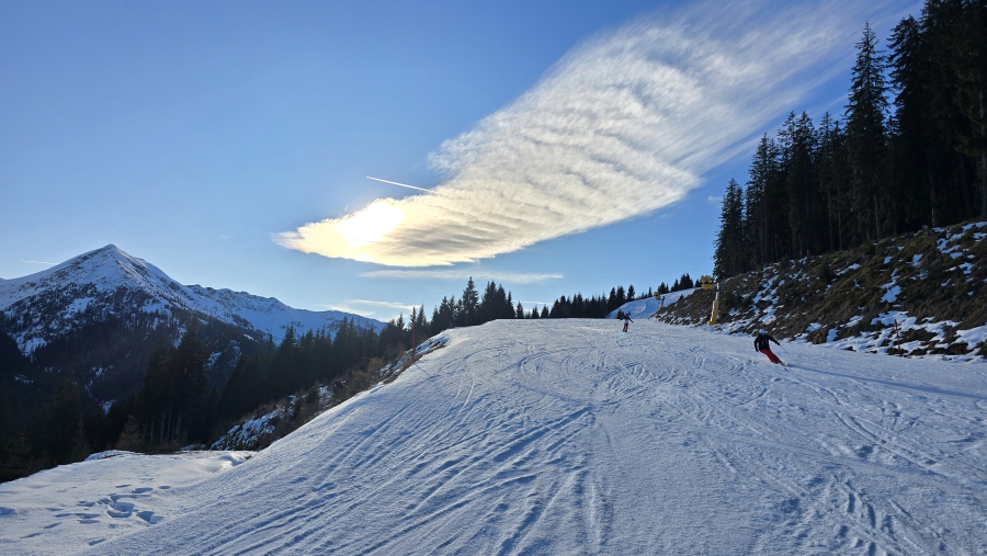 (G)een wolkje aan de lucht