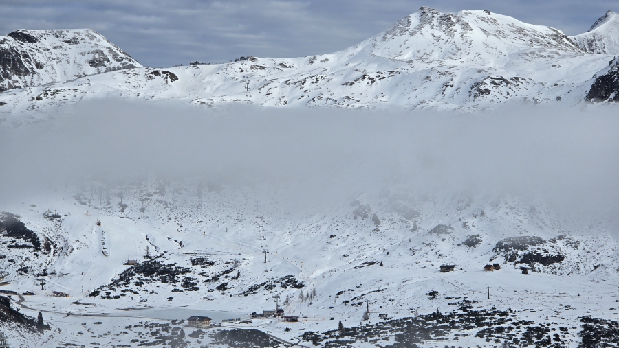 Obertauern oversteken.