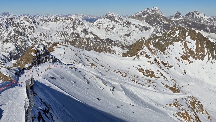 Op het dak van Tirol in Pitztal.