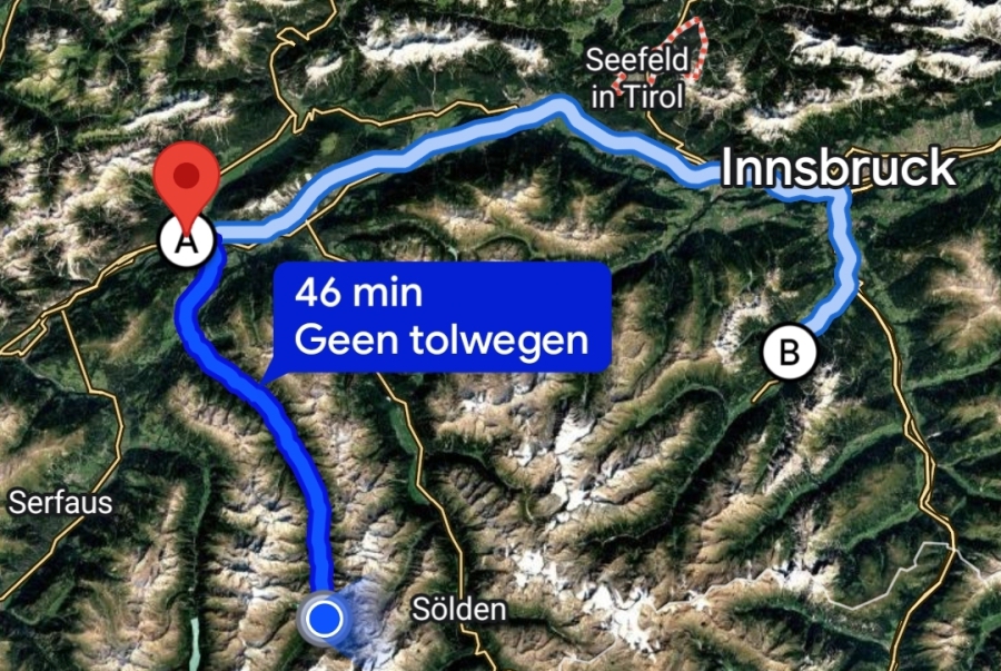 Op pad naar Stubai.