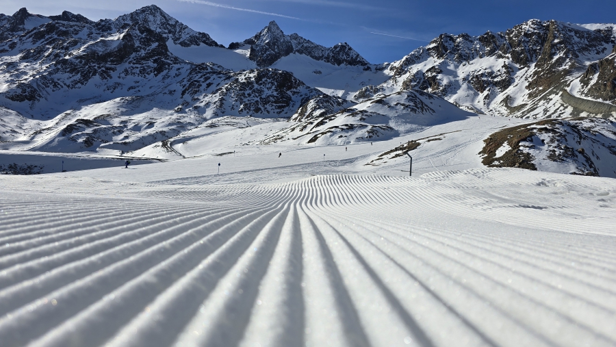 Super pistes in Stubai.