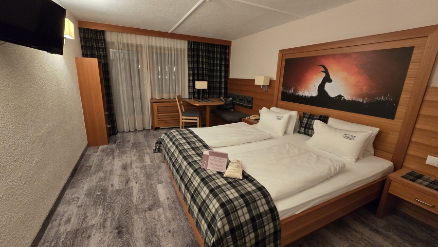 Aangekomen bij Hotel Sonnblick in Pitztal.