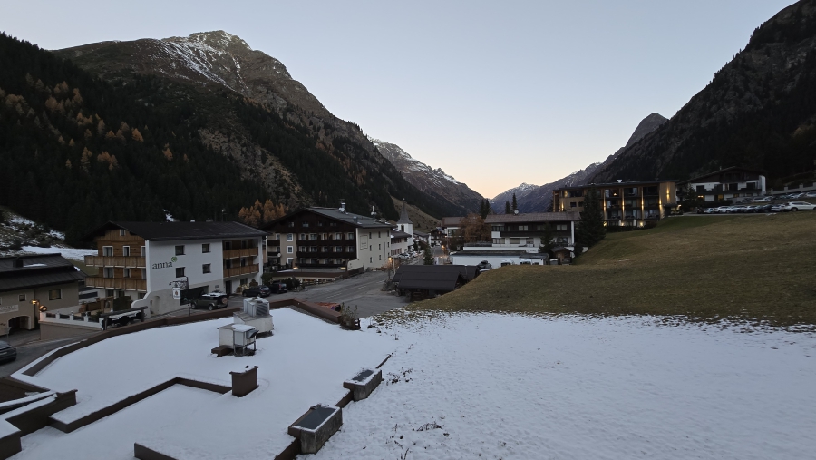 Uitzicht vanaf het hotel.