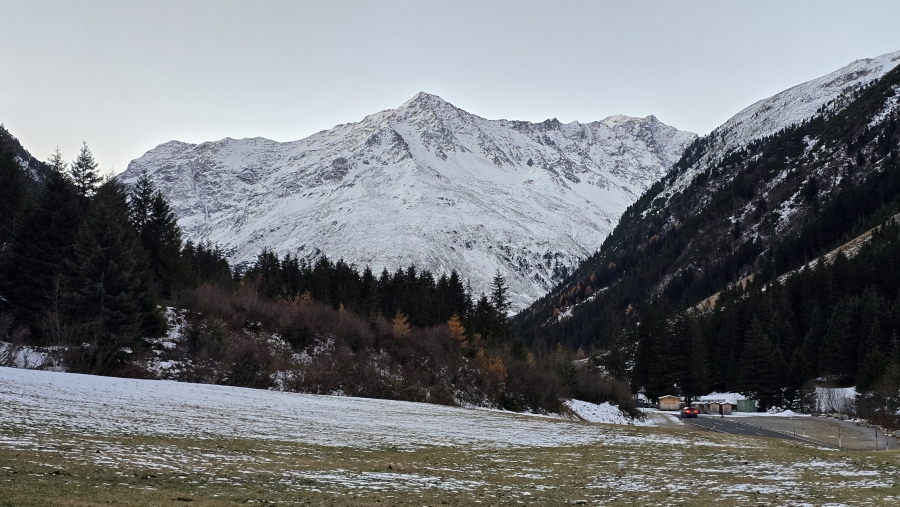 Uitzicht vanaf het hotel.