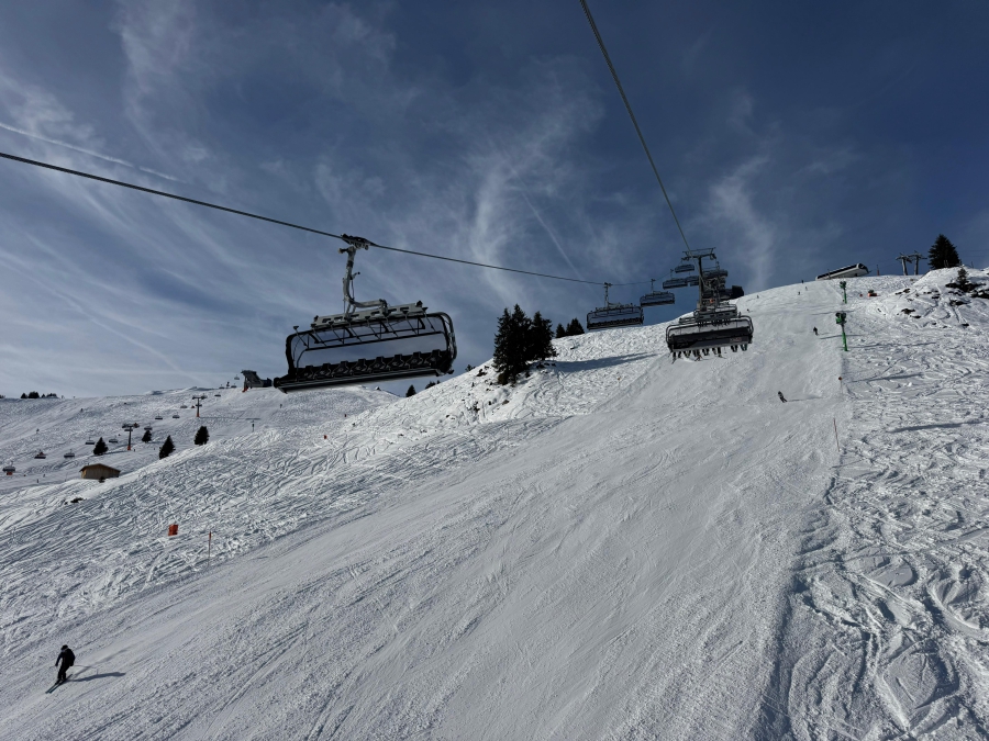 Richting Alte Schmiede.