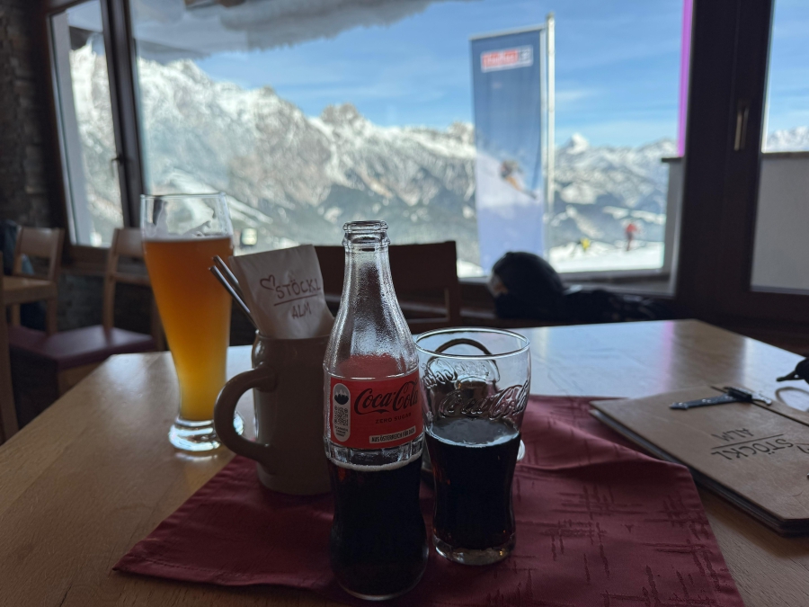 Lunch bij Stöcklalm.