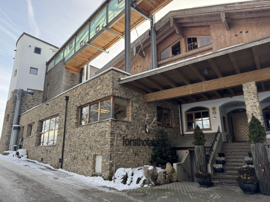 Een nieuwe dag vanaf hotel Forsthofalm.